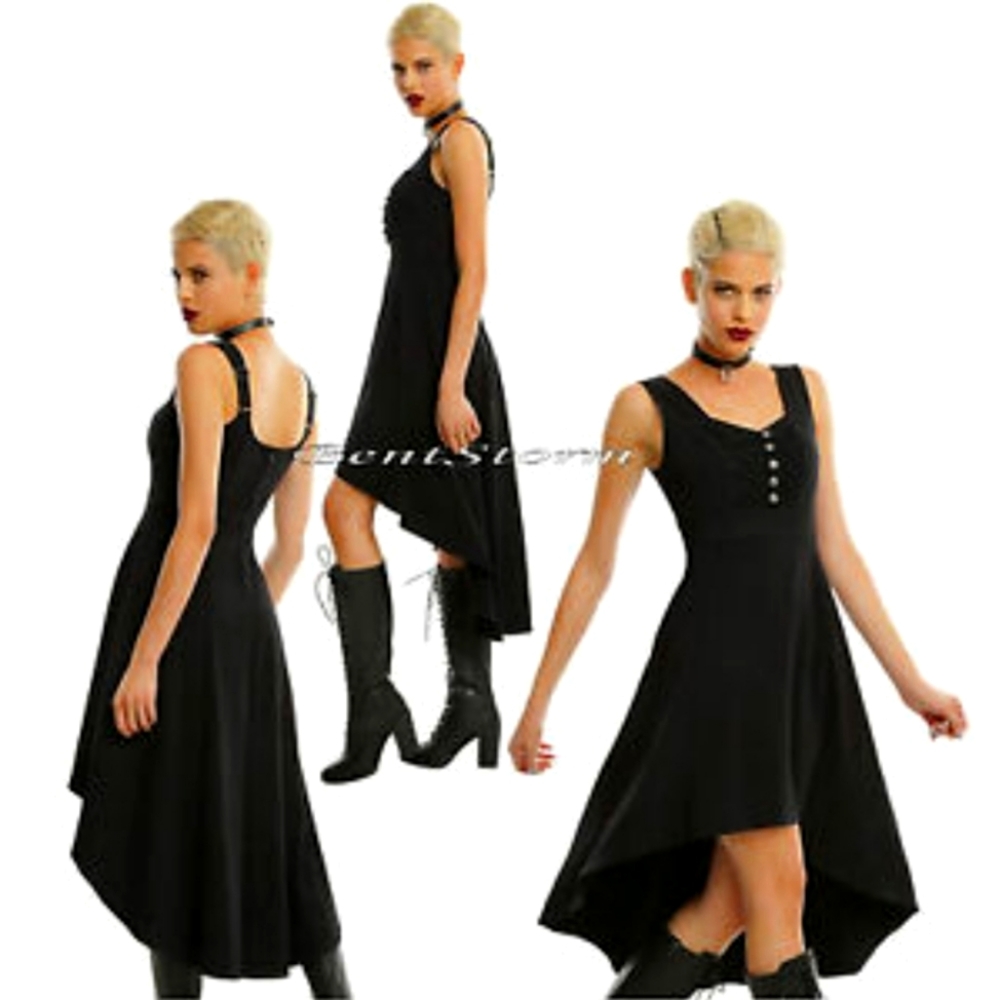 Royal Bones Black Above Knee & Mini Dresses